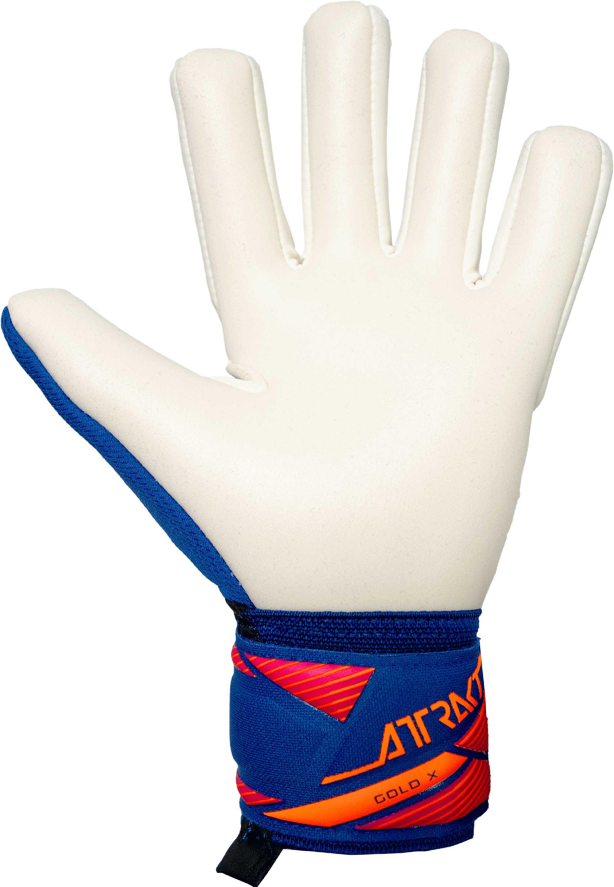 Guantes de portero infantiles Reusch Attrakt Gold X NC 4/5
