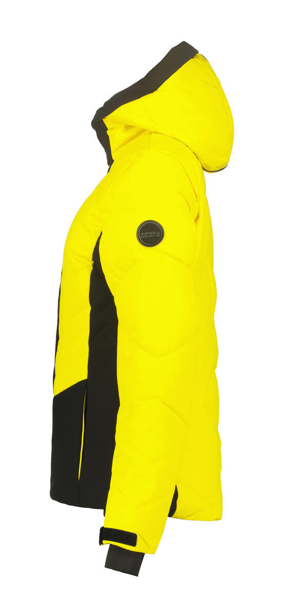 Icepeak Ellinwood Ski Jas Dames - Geel/Zwart 3/3