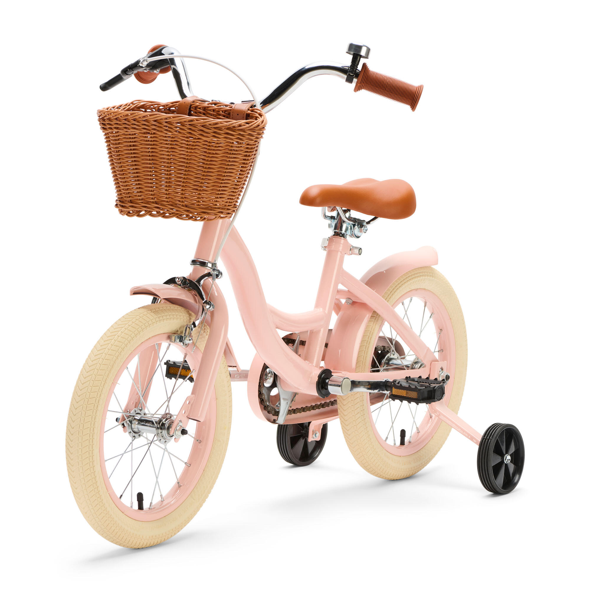 Generation Blanco 14 pulgadas Rosa – Bicicleta infantil con cesta 2/4