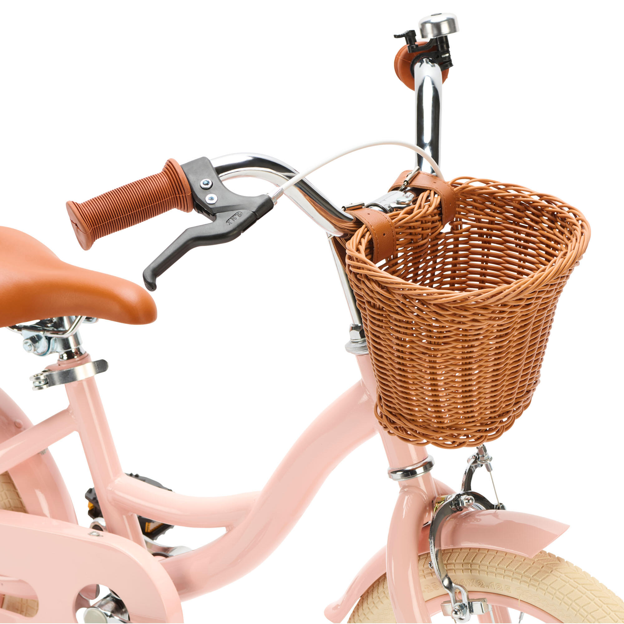 Generation Blanco 14 pulgadas Rosa – Bicicleta infantil con cesta 4/4