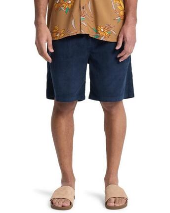 Short de Pana TAXER 18" Negro Hombre