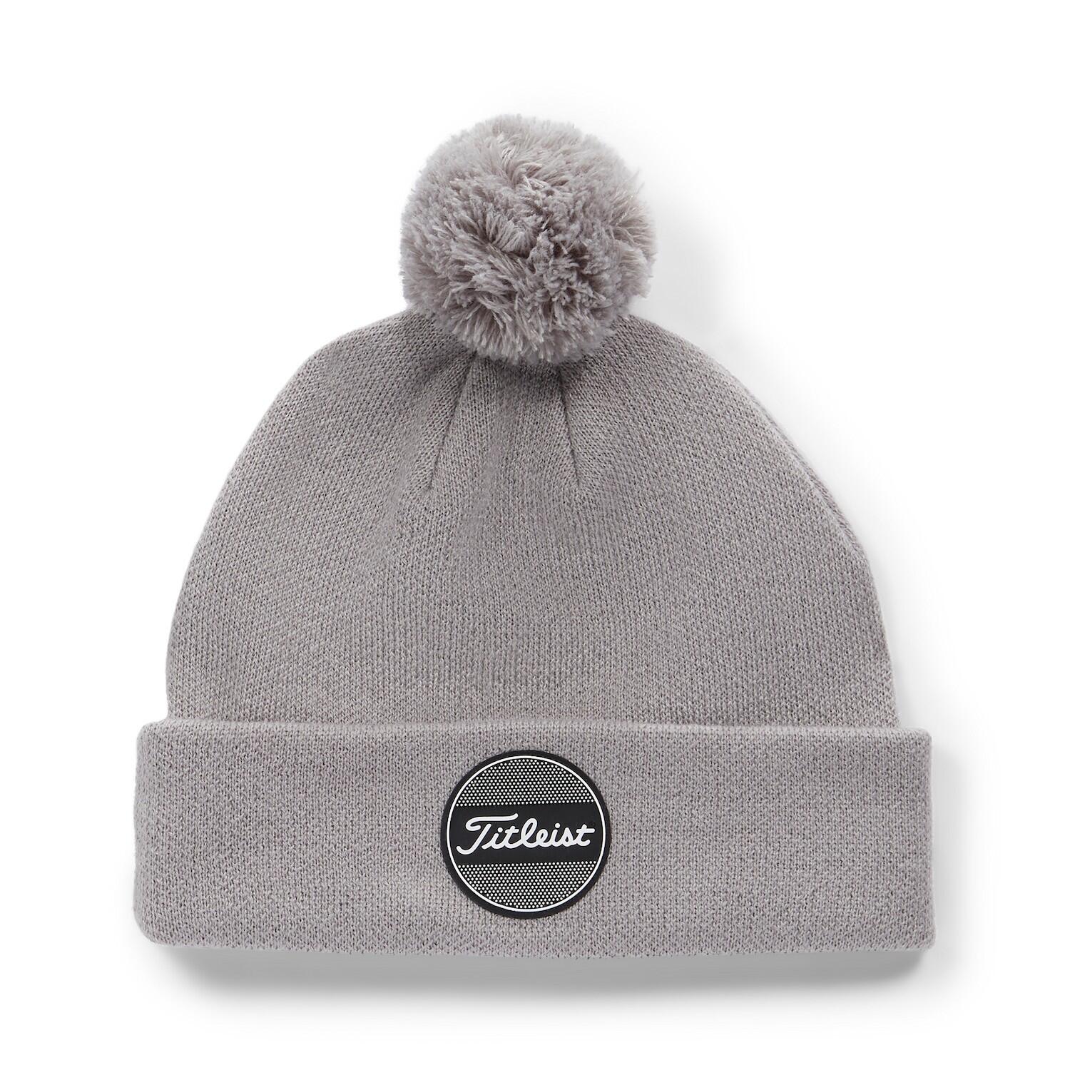 Titleist - Casquette De Golf Titleist Boardwalk Pom Pom Pour Homme, Grise - Bonnet - Gris - Decathlon