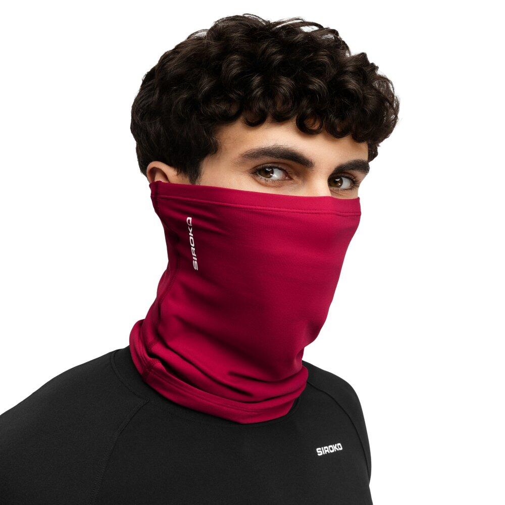 Cache-cou vélo Homme et Femme NW Shield Burgundy Rouge 4/6