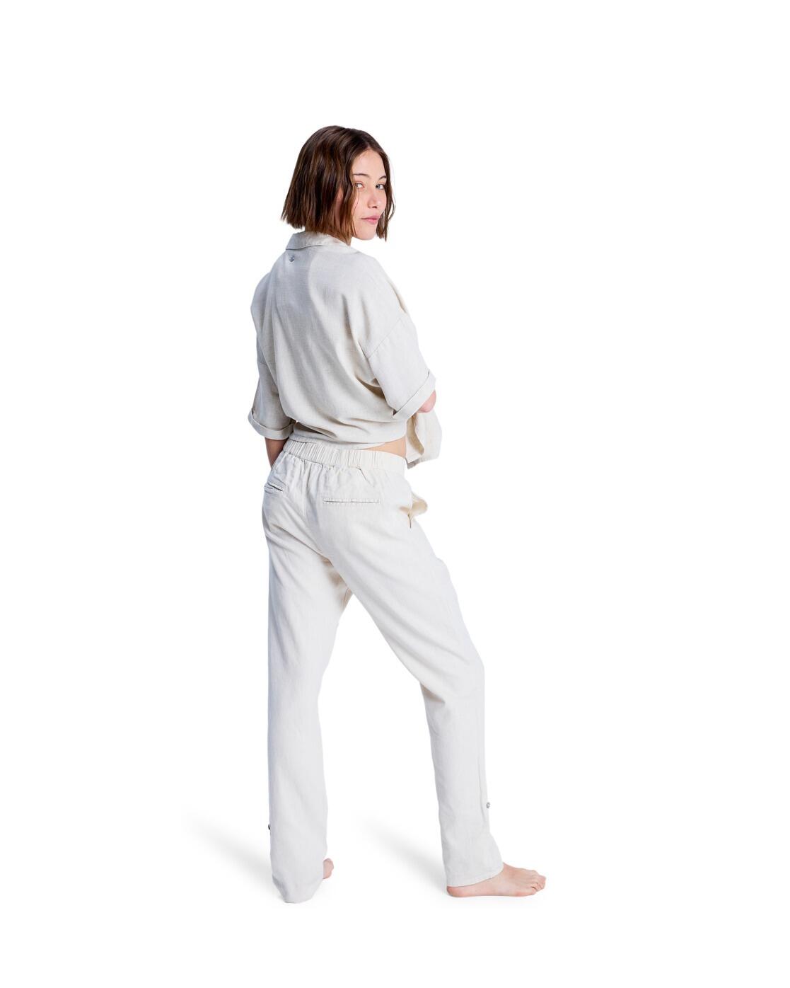 Pantalon cargo ON THE SEASHORE Beige Femme 2/4