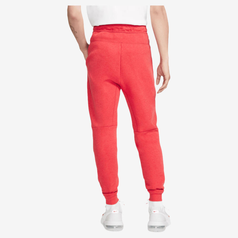 Nike Sportswear Tech Fleece Joggers Light University Red Heather/Black 3/4