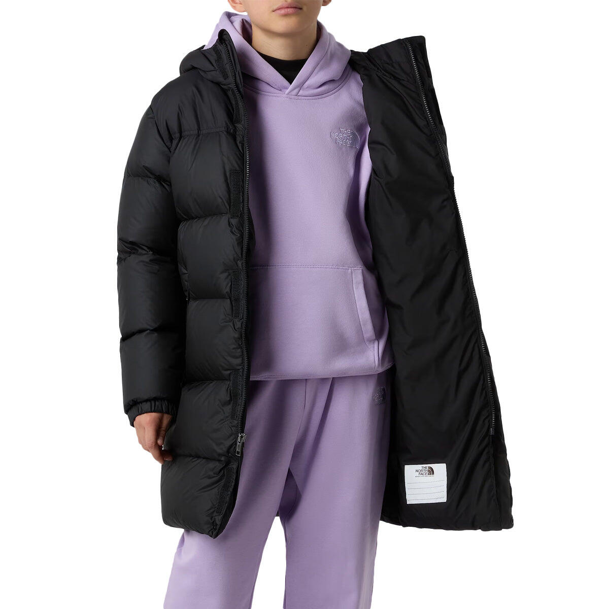 Parka com Capuz The North Face NUPTSE Long Parka The NorthFace 3/6
