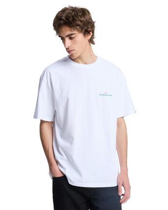 T-Shirt à manches courtes UPSIDE DOWN Noir Homme