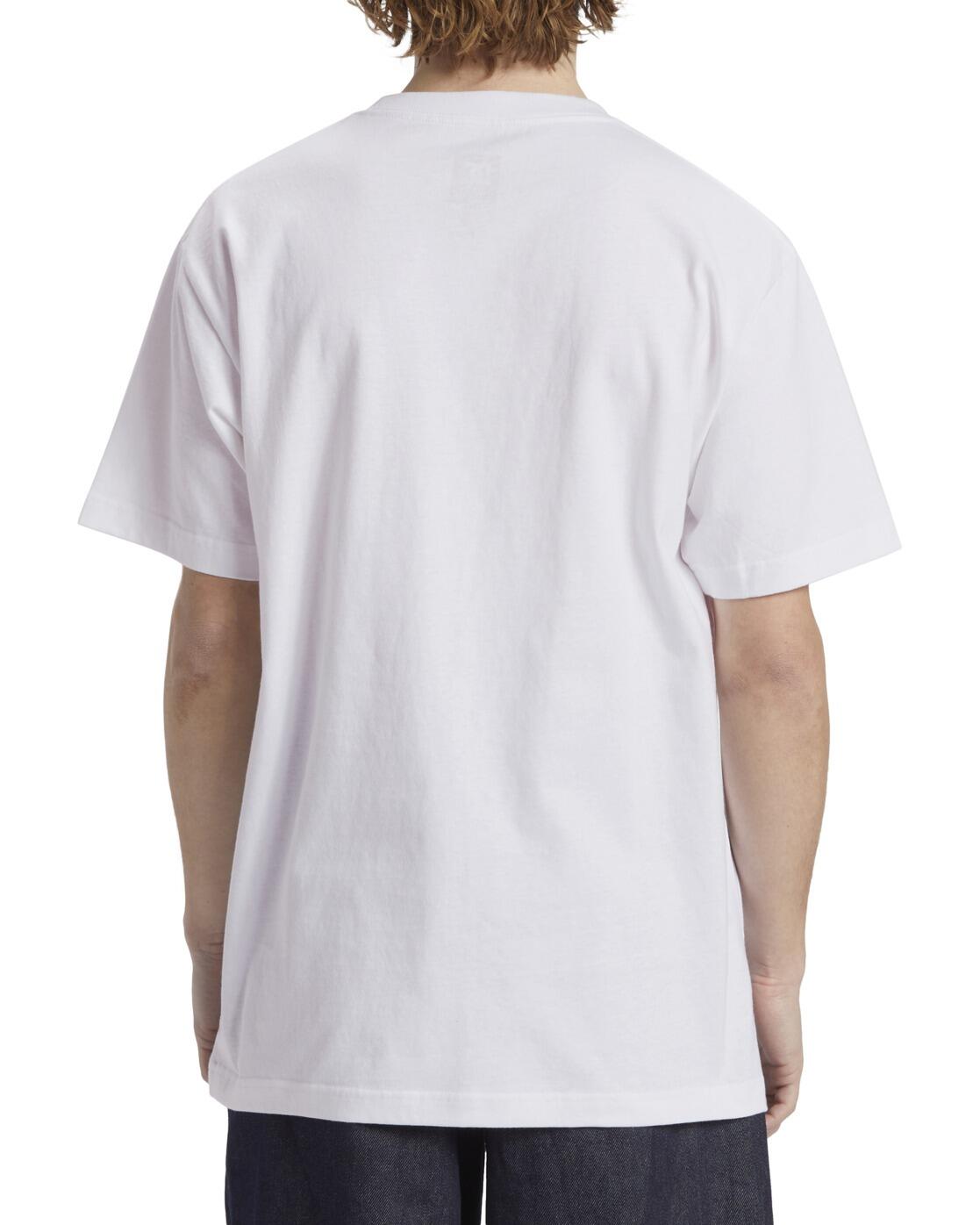 Camiseta de manga corta DC STAR POCKET Blanco Hombre 4/4