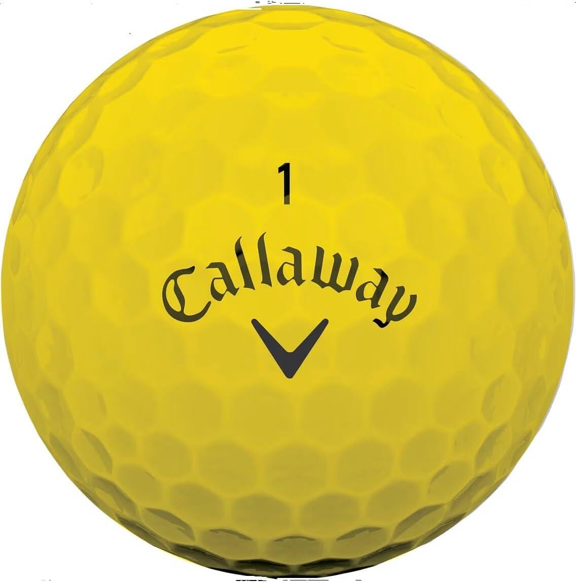 Callaway Warbird 2.0, Bolas de golfe, Amarelo 2/2