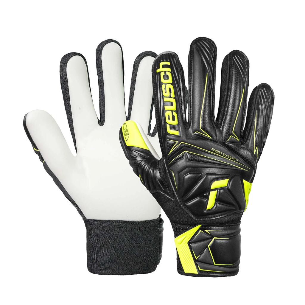 Kid's goalie gloves Reusch Attrakt Starter Solid Finger Support