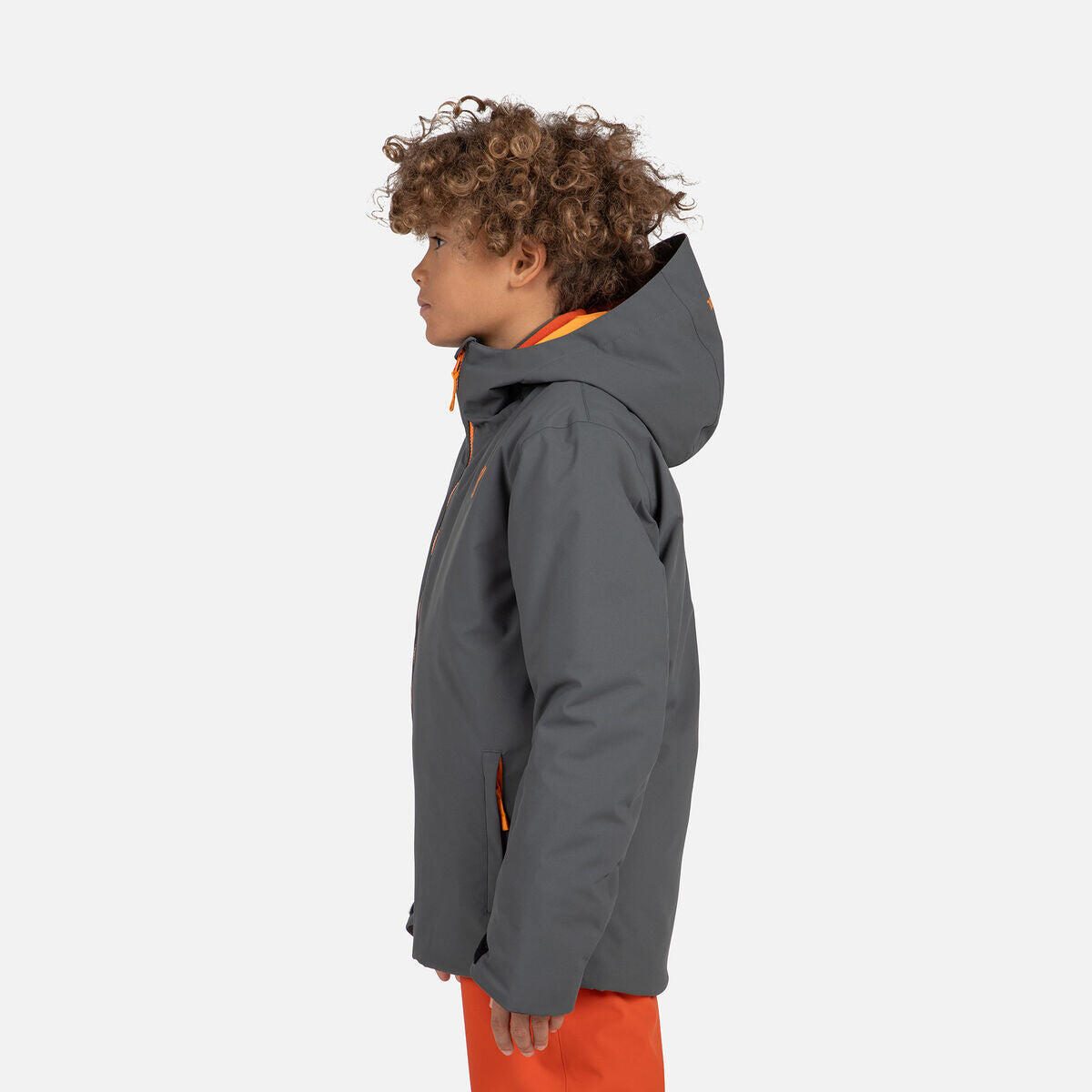 Rossignol Jr Strawpile Ski Jas Kinder - Grijs 3/7