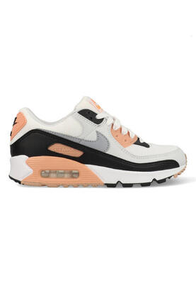 Nike air max 90 "apricot agate" dh8010-109 wit / roze / zwart-40