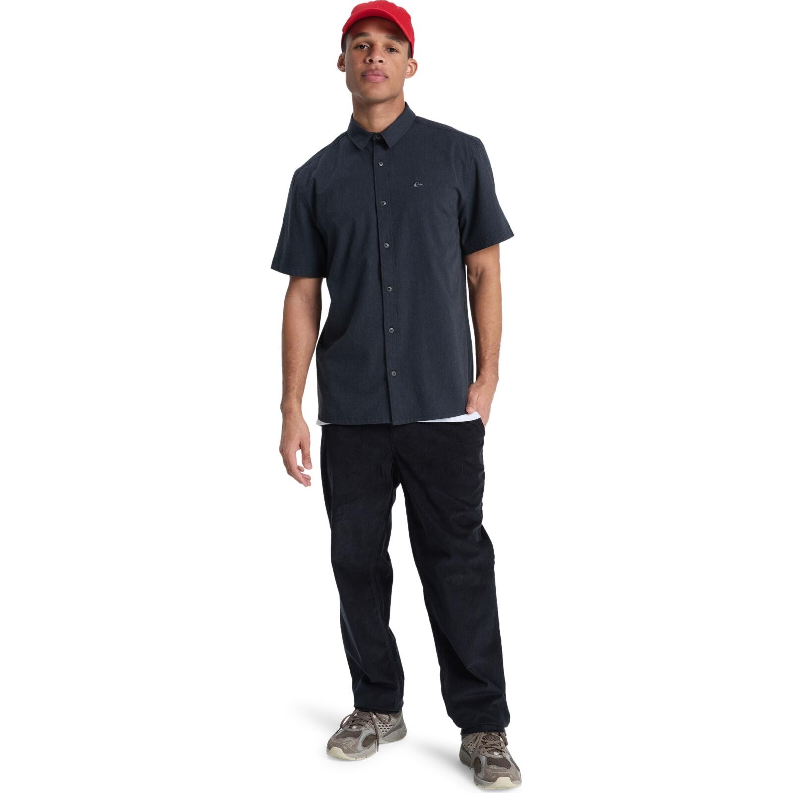 Pantalones TAXER REGULAR CORD Negro Hombre 5/7