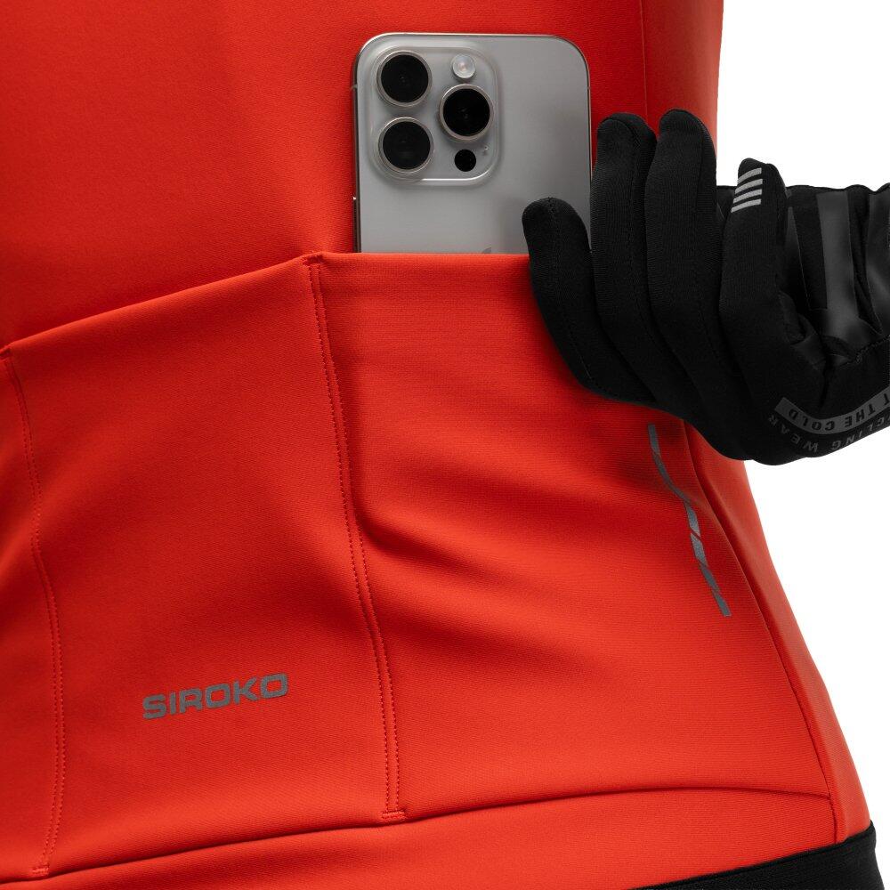 Damska kurtka rowerowa softshell Kolarstwo Siroko J1-W Plange 4/7