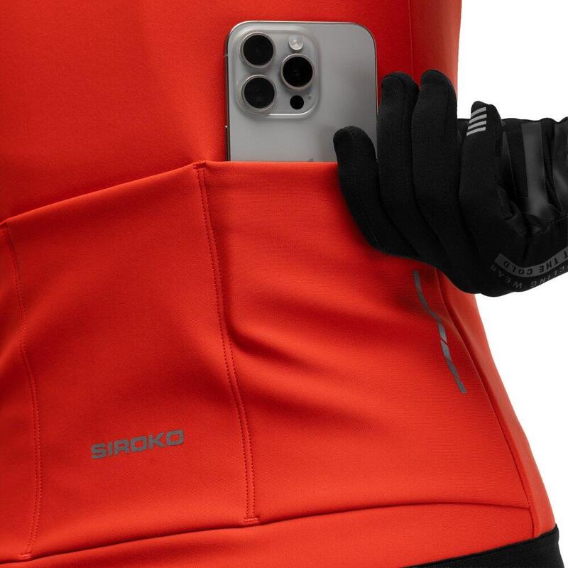 Geacă de softshell pentru femei J1-W Plange Roșu