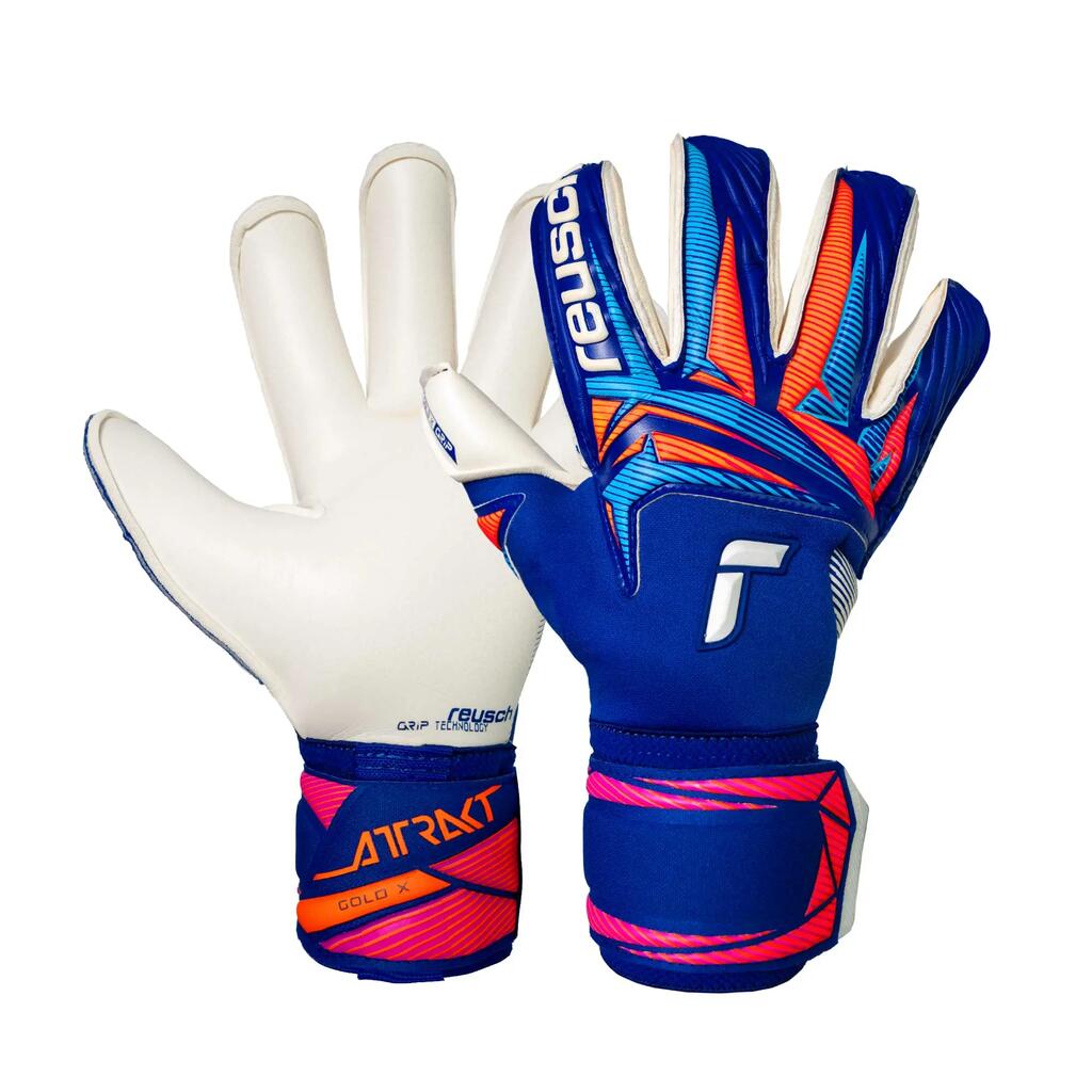 Goalkeeper gloves Reusch Attrakt Gold X Roll Finger