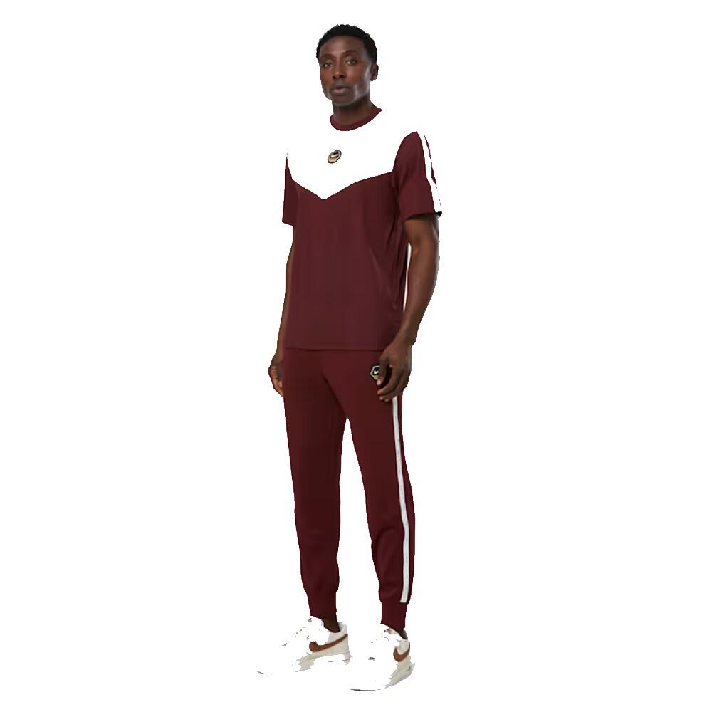 Camiseta Casual Hombre Nike Sportswear Men´s Dri-Fit T-Shirt IH4288-619 Burdeos 3/3