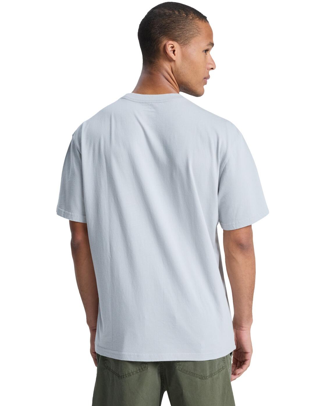 T-Shirt à manches courtes STRUCTURED FLOWER Gris Homme 2/4
