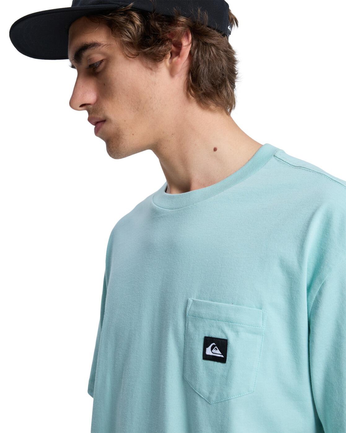 T-shirt à manches courtes SALT WATER POCKET Bleu Homme 4/4