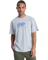 T-Shirt à manches courtes STRUCTURED FLOWER Gris Homme