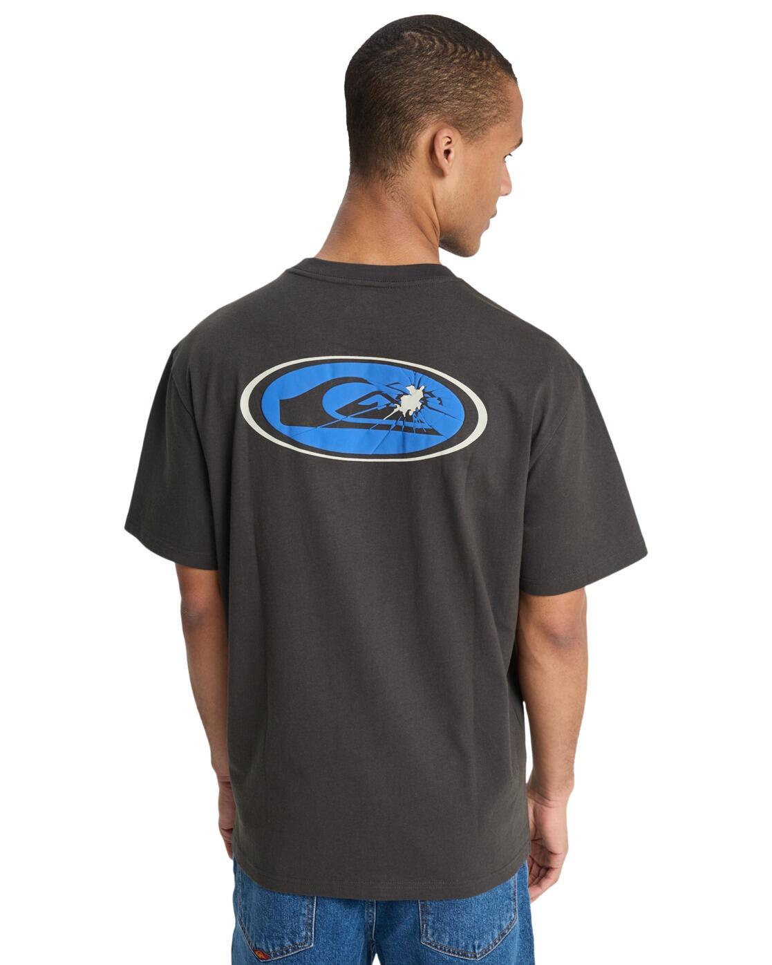 T-Shirt à manches courtes FRACTURED WAVE Noir Homme 2/4