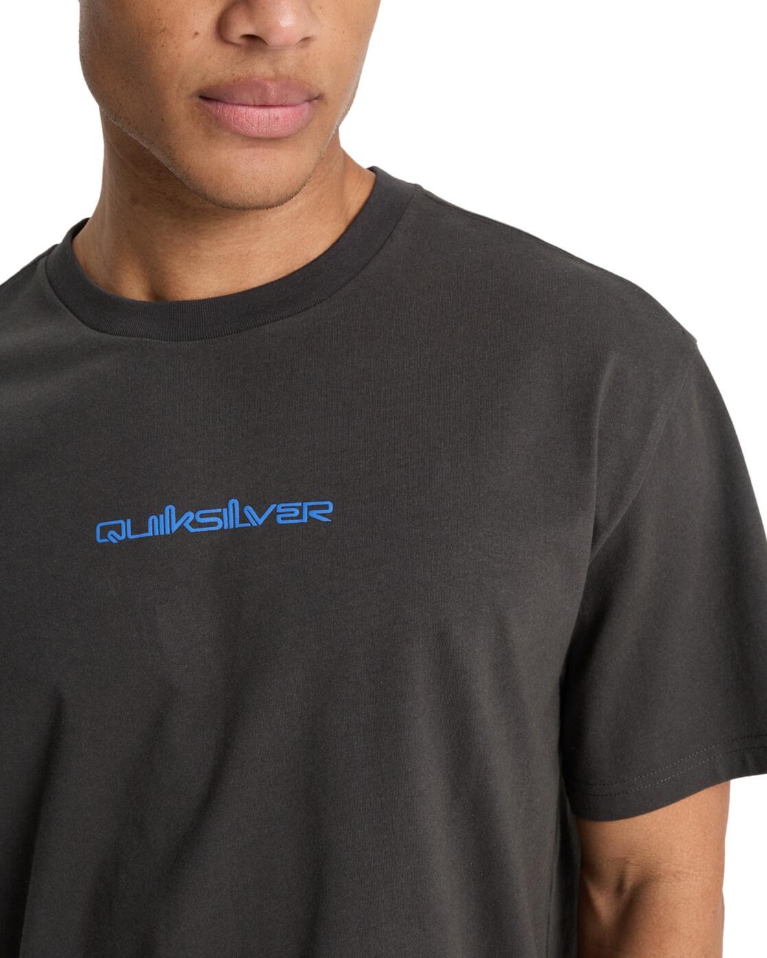 T-Shirt à manches courtes FRACTURED WAVE Noir Homme 4/4