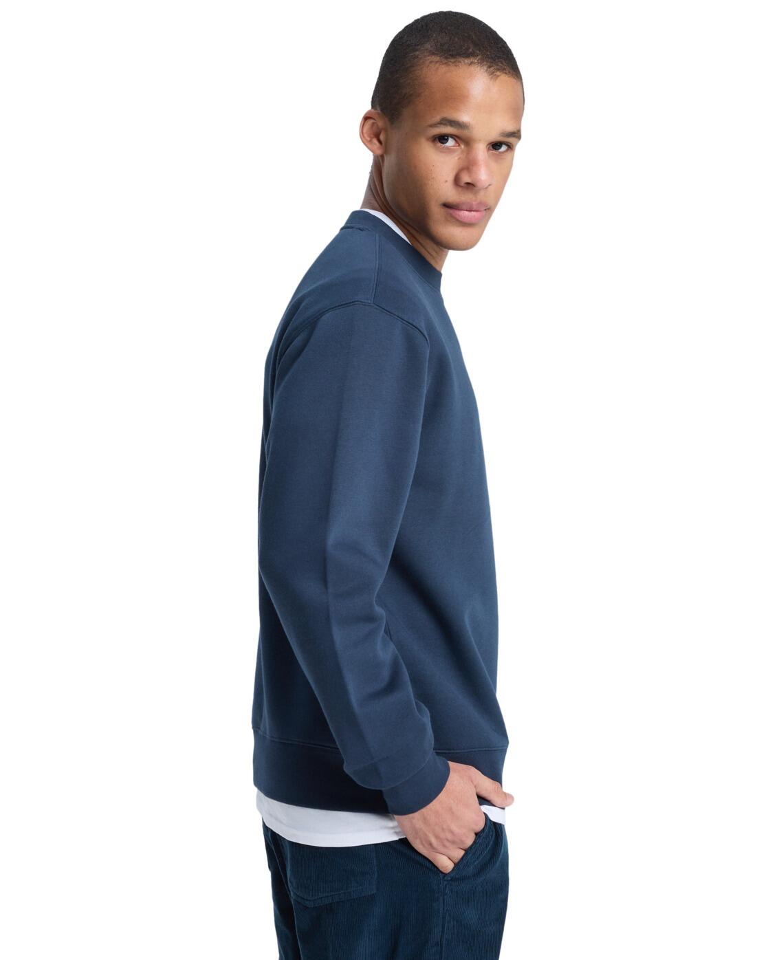 Sweat SALT WATER Bleu Homme 3/4