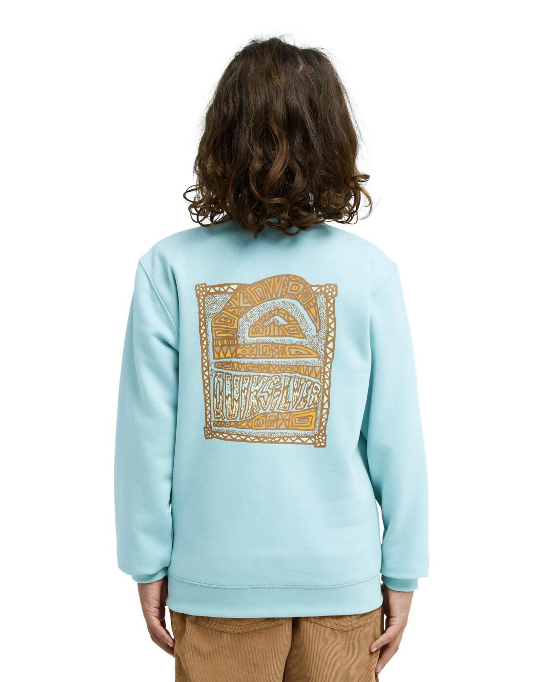 Sweat GRAPHIC Bleu Garçon 2/4