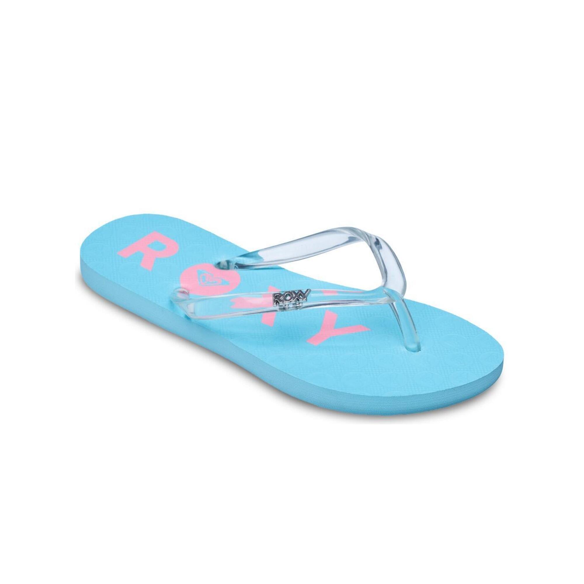 Roxy - Sandales Rg Viva Jelly Bleu Fille - Sandales - Bleu - Decathlon