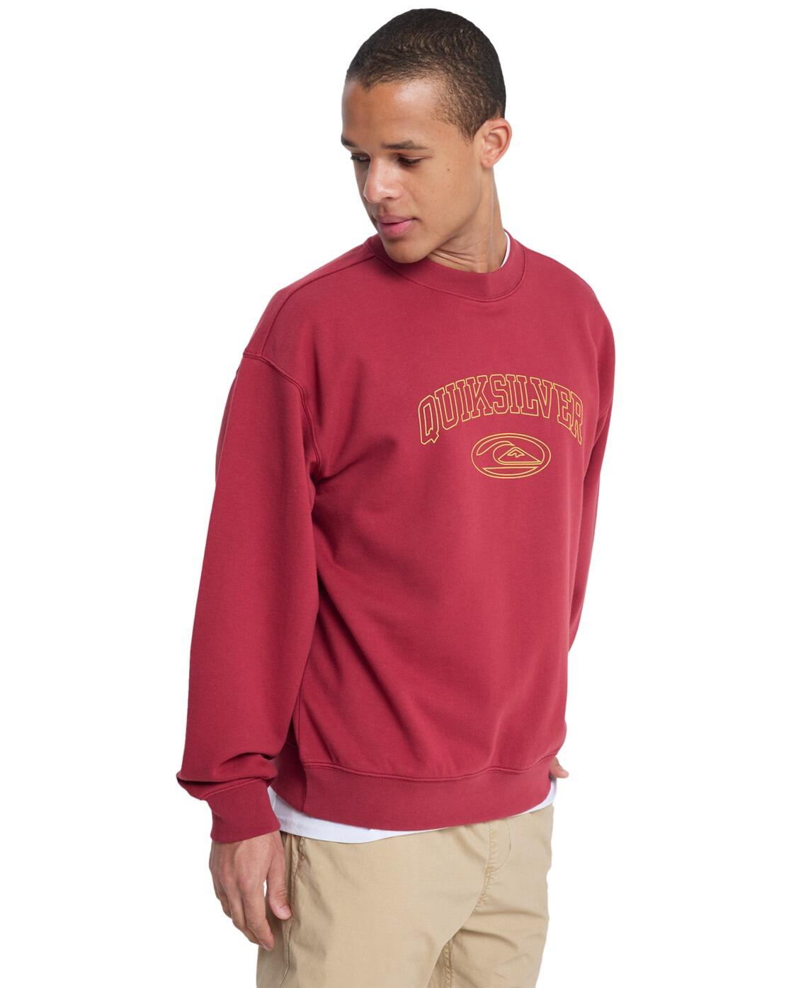Sweat NEW ICONIC Rouge Homme 3/4