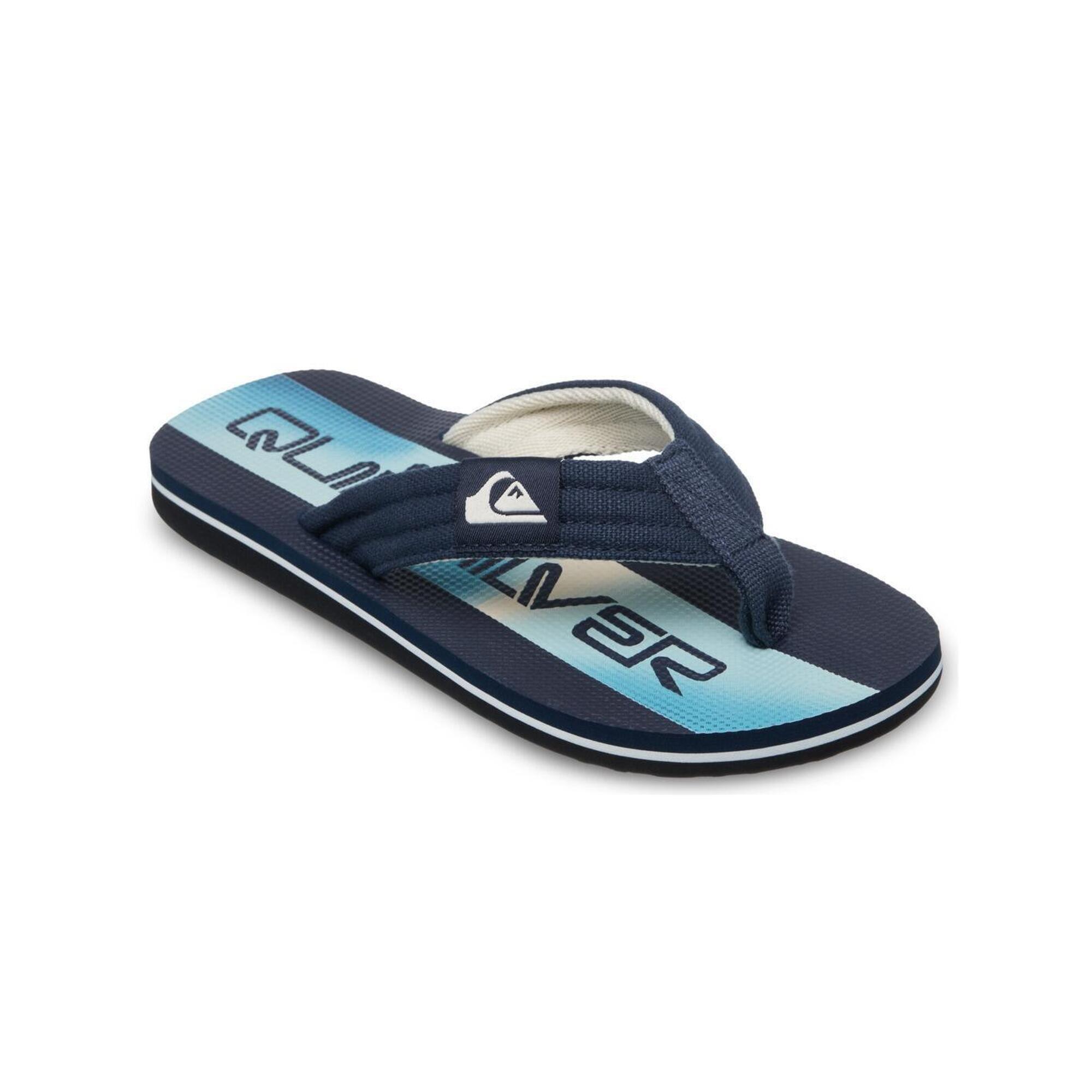 Quiksilver - Sandales Molokai Layback Bleu Garçon - Sandales - Bleu - Decathlon
