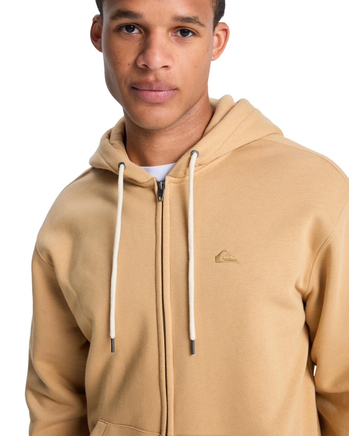 Hoody met Rits over de hele lengte SALT WATER ZIP Beige Heren 4/4