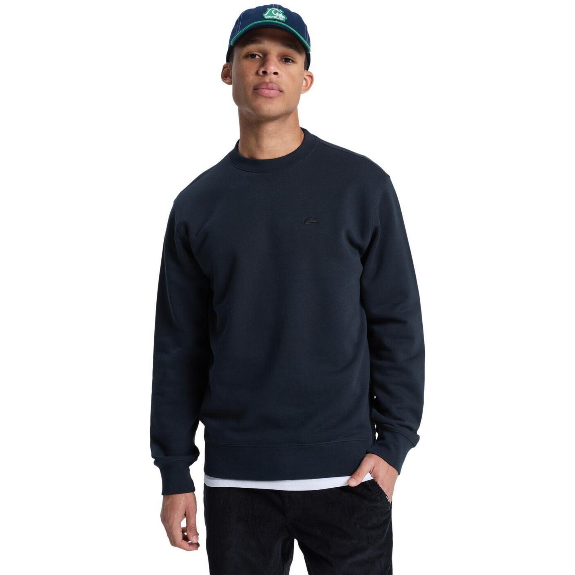Quiksilver - Sweat Salt Water Noir Homme - Sweat-shirt - Noir - Decathlon