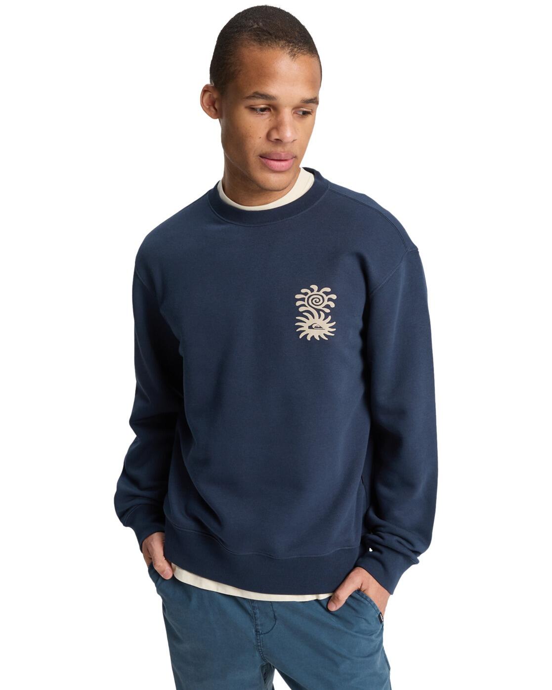 Sweat Seasalt Femme Taille 14 - Rayures Bleues - Col Chemisier - Coton Bio