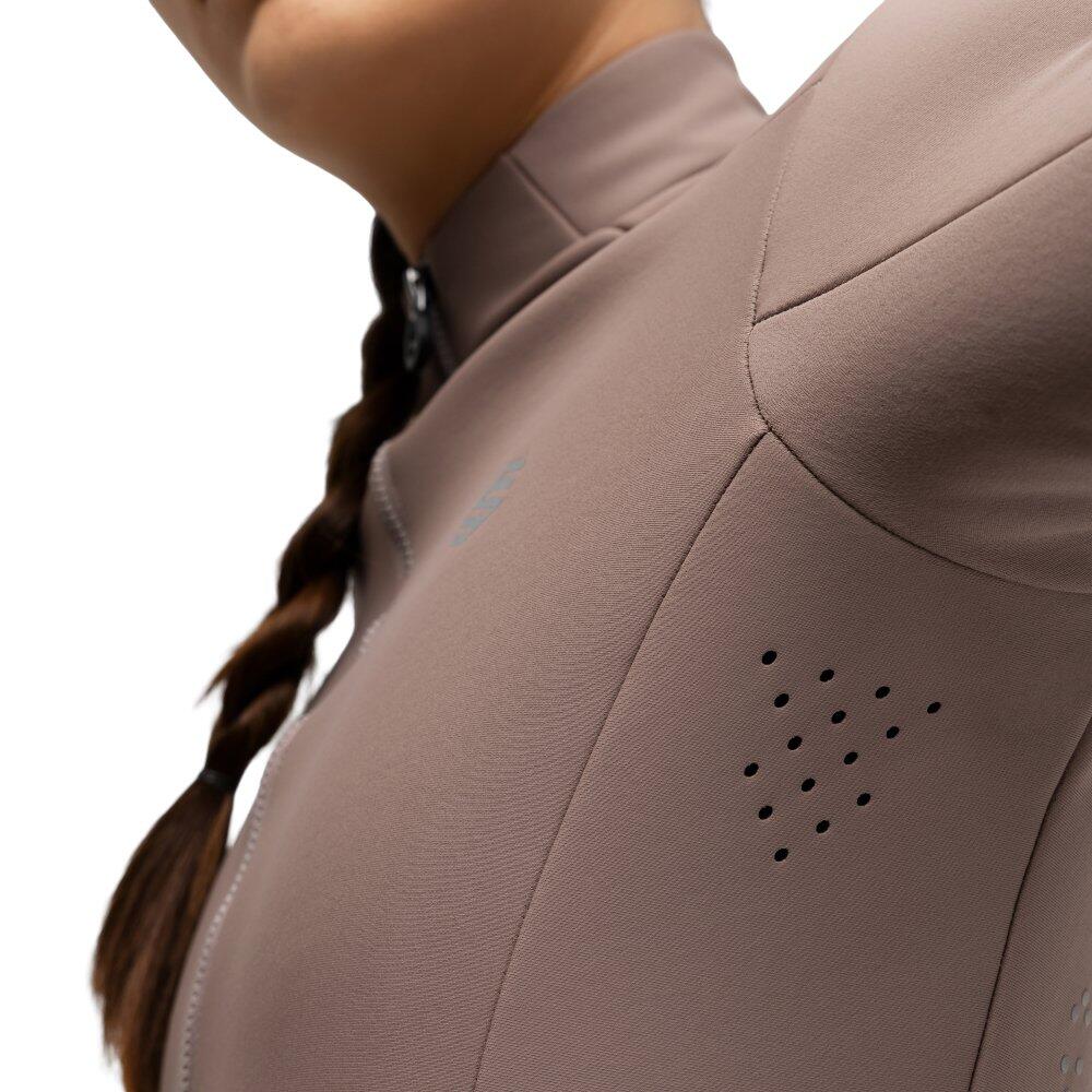 Veste vélo softshell femme Cyclisme J1-W Bordala Marron 5/8