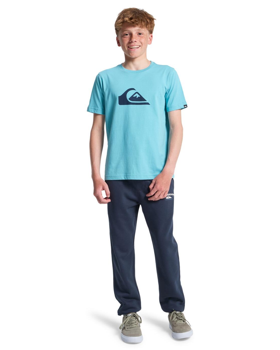 T-shirt à manches courtes EV COMP LOGO Bleu Garçon 4/4