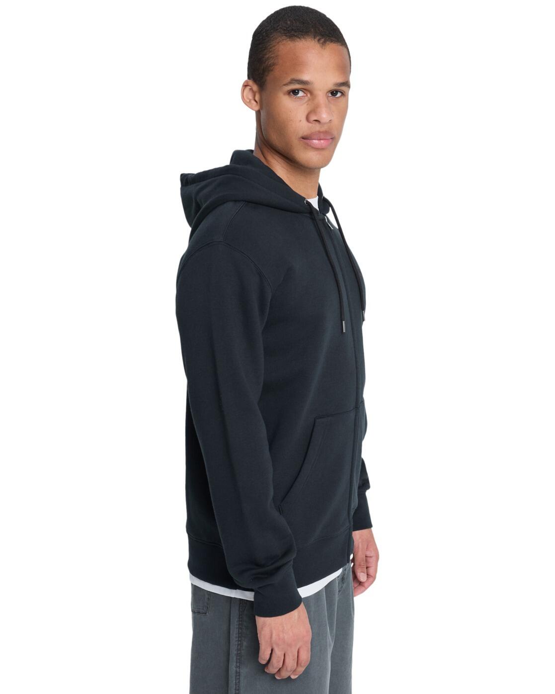 Sweat à capuche zippé SALT WATER ZIP Noir Homme 3/4