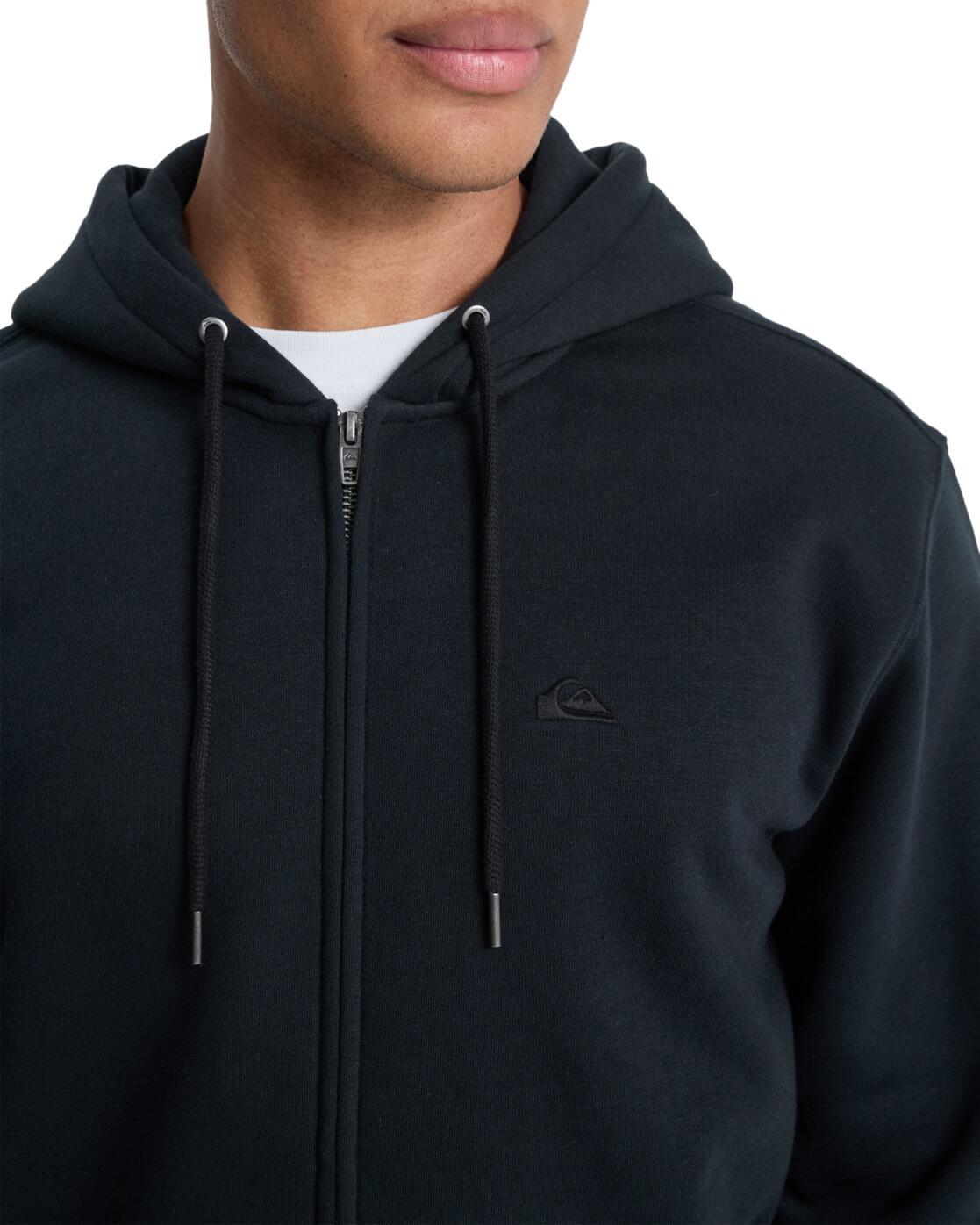 Sweat à capuche zippé SALT WATER ZIP Noir Homme 4/4