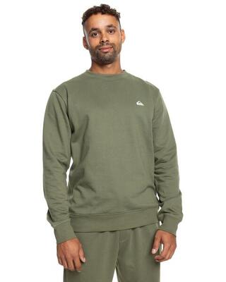 Rundhals-Fleece BASIC Blau Herren