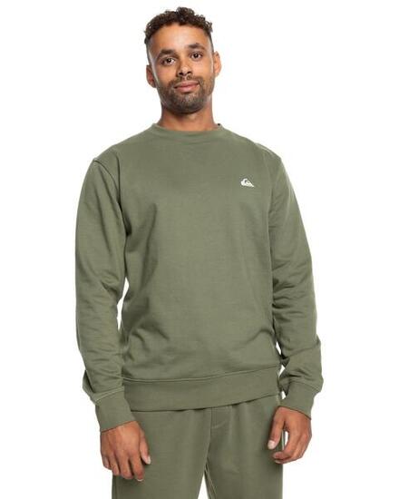 Rundhals-Fleece BASIC Blau Herren