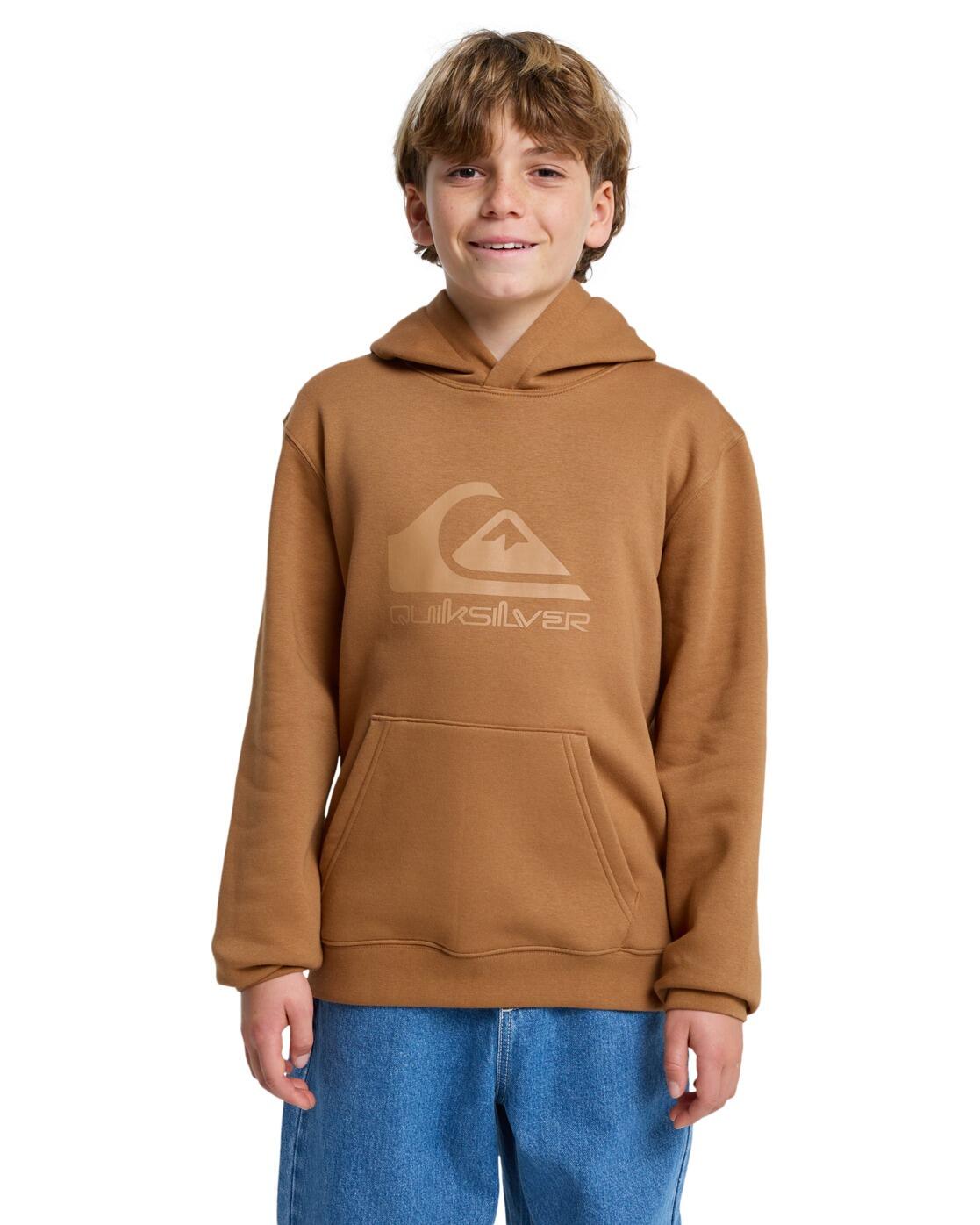 Sweat à capuche COMP LOGO Marron Garçon 3/4