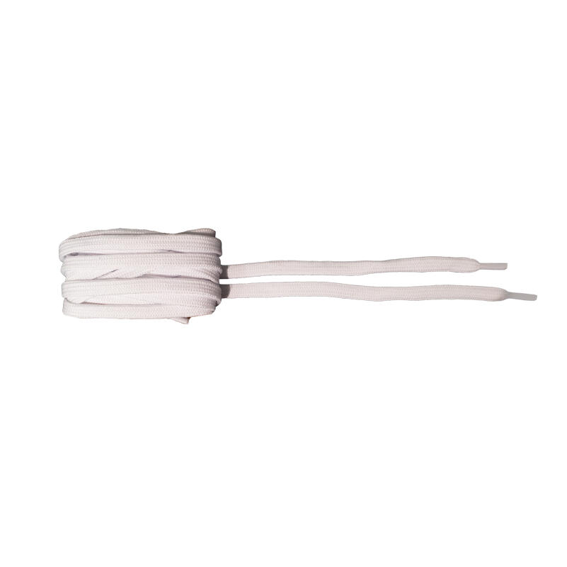 KRF SCHOOL CORDONES PLANOS BLANCO 2/2