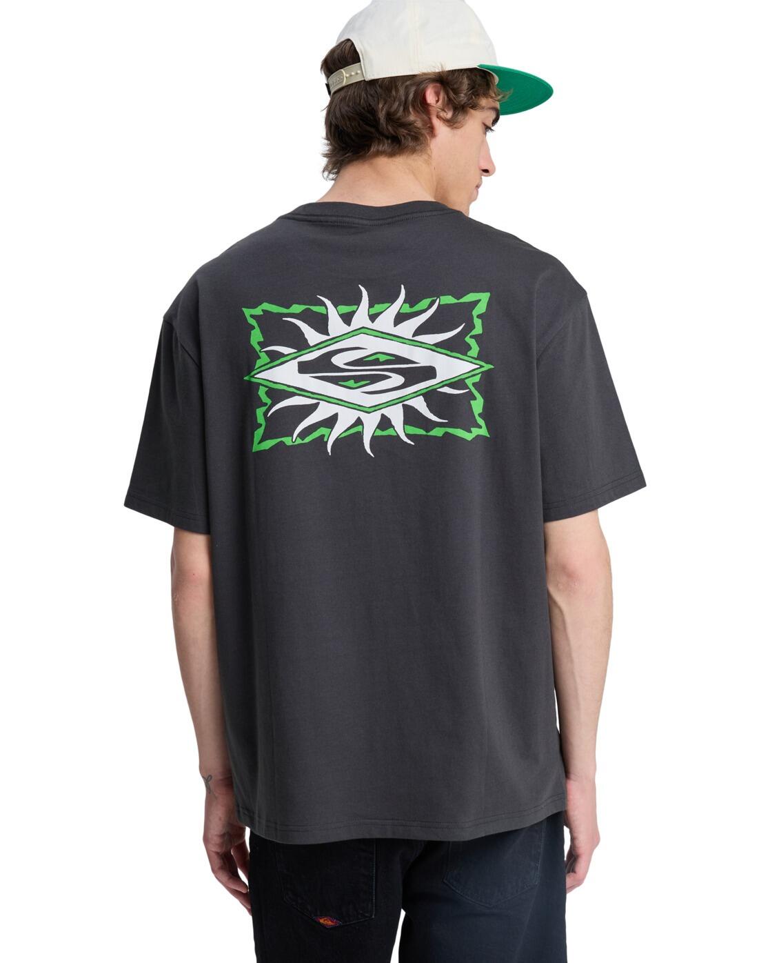 T-Shirt à manches courtes EV STARFISH STAMP Noir Homme 2/4