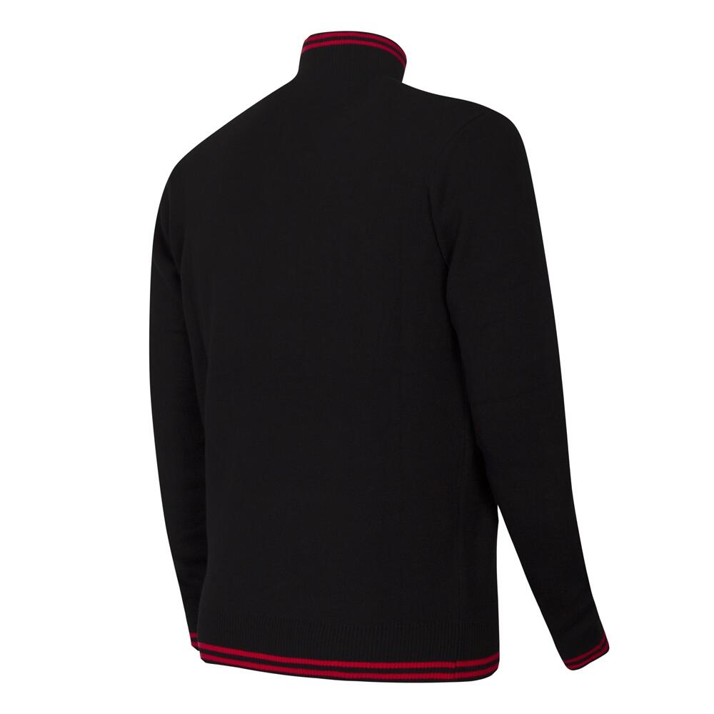 AC Milan 1960's Embroidery Pull Demi-Zip 3/4