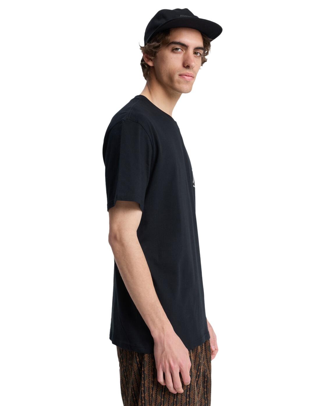 Camiseta de manga corta EVO ORIGINAL Negro Hombre 3/4