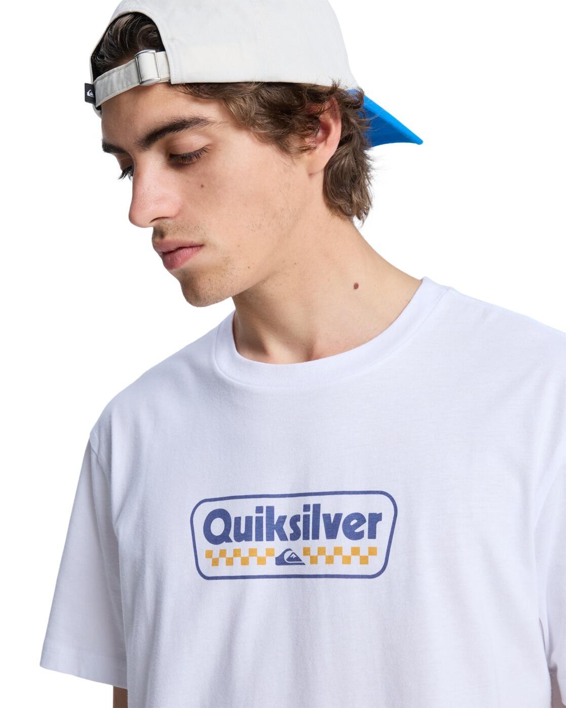 T-Shirt à manches courtes EV STARTING GRID Blanc Homme 4/4