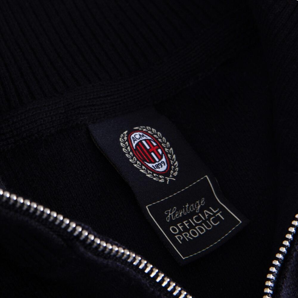 AC Milan 1960's Embroidery Pull Demi-Zip 4/4