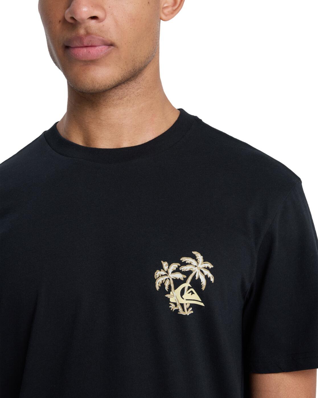 T-shirt met korte mouwen EVO LEARNING FROM NATURE Schwarz Heren 4/4