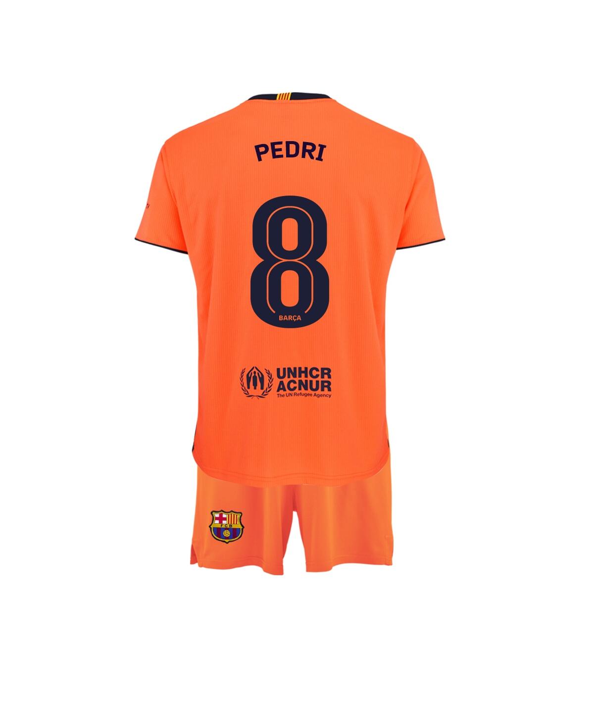 Camisola Pedri Away FC Barcelona Réplica Oficial 25/26 - Criança 2/7