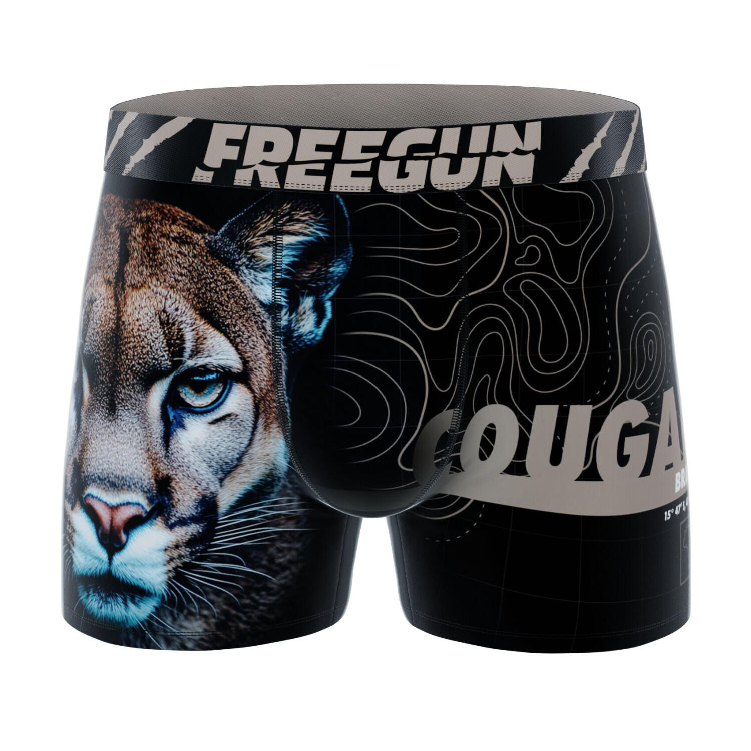Lot de 4 boxers homme Wild Life 4/5